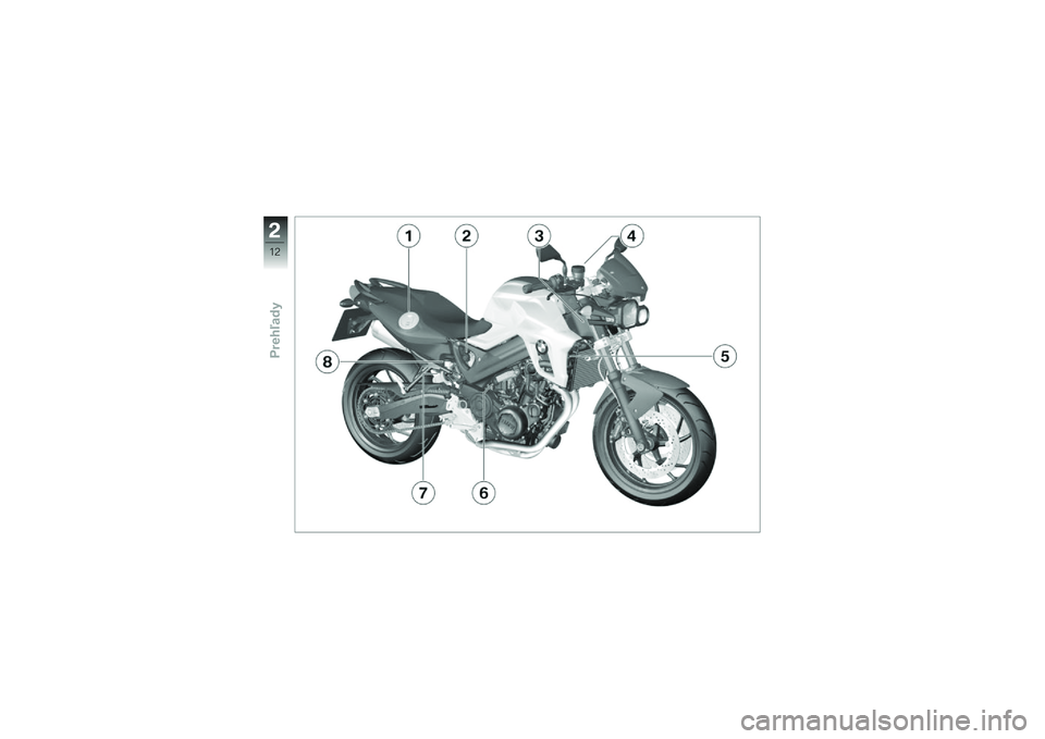 BMW MOTORRAD F 800 R 2013  Návod na používanie (in Slovak) �
�1�@
�(����� ��!� 