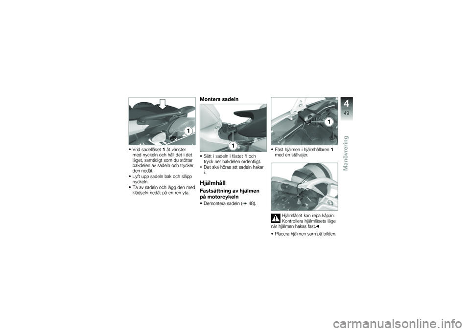 BMW MOTORRAD F 800 ST 2011  Instruktionsbok (in Swedish) 
�0���	 ��
�	�
�����
���� ������
���
�	 ��)���
�� �\b��* �*��� �	�
� � �	�
�����
��/ ��
����	��� ��\b� �	� ���!���
��+�
��	�
��
� �
� ��
�	�
�� 