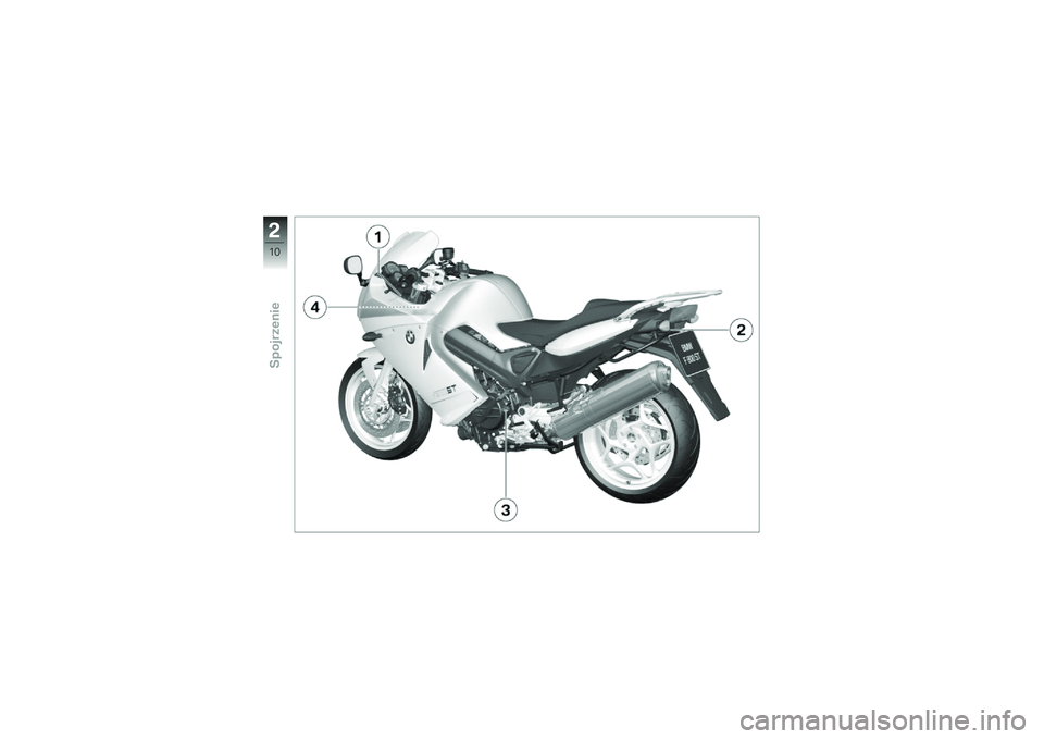 BMW MOTORRAD F 800 ST 2011  Instrukcja obsługi (in Polish) 
�*
�5�
�&�$�#����&���� 