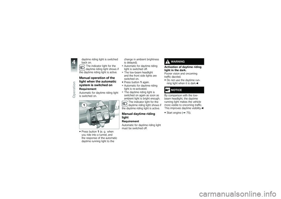 BMW MOTORRAD S 1000 XR 2017  Riders Manual (in English) ��	�
�
��� ������ �����
 �� ����
����
��	��! ���
�#�� ������	�
�� �����
 ��� �
��
��	�
�
��� ������ �����
 ����� ��
�
�� ��	�
�
�