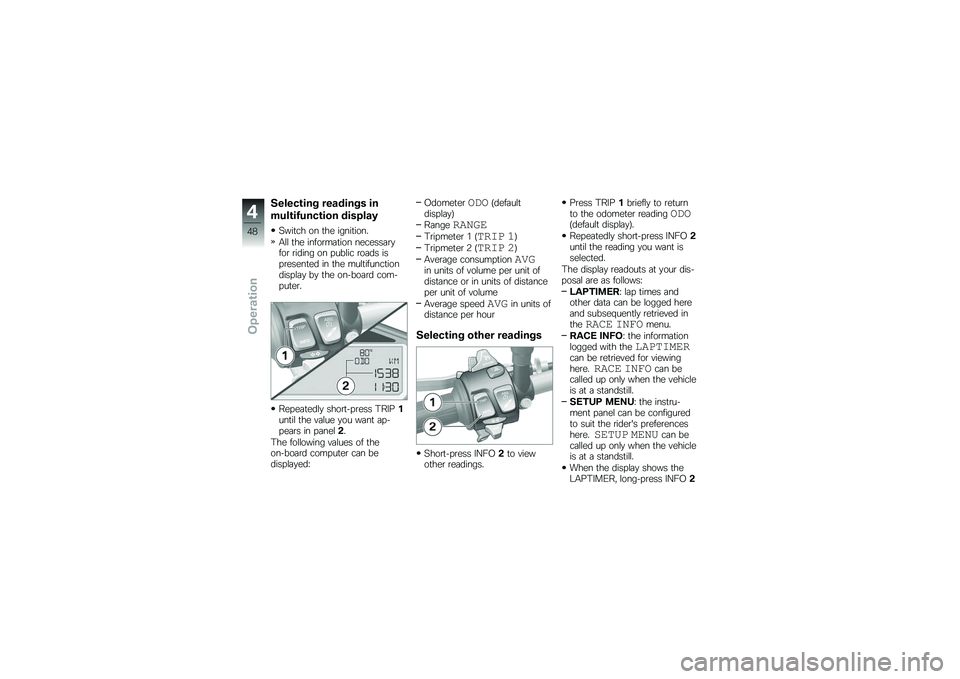 BMW MOTORRAD S 1000 XR 2017  Riders Manual (in English) ��������� �������� ��
��
�����
������ �������2
�4���
�� �� �
�� �����
����
�/�� �
�� �������	�
��� �������	��
��� �����