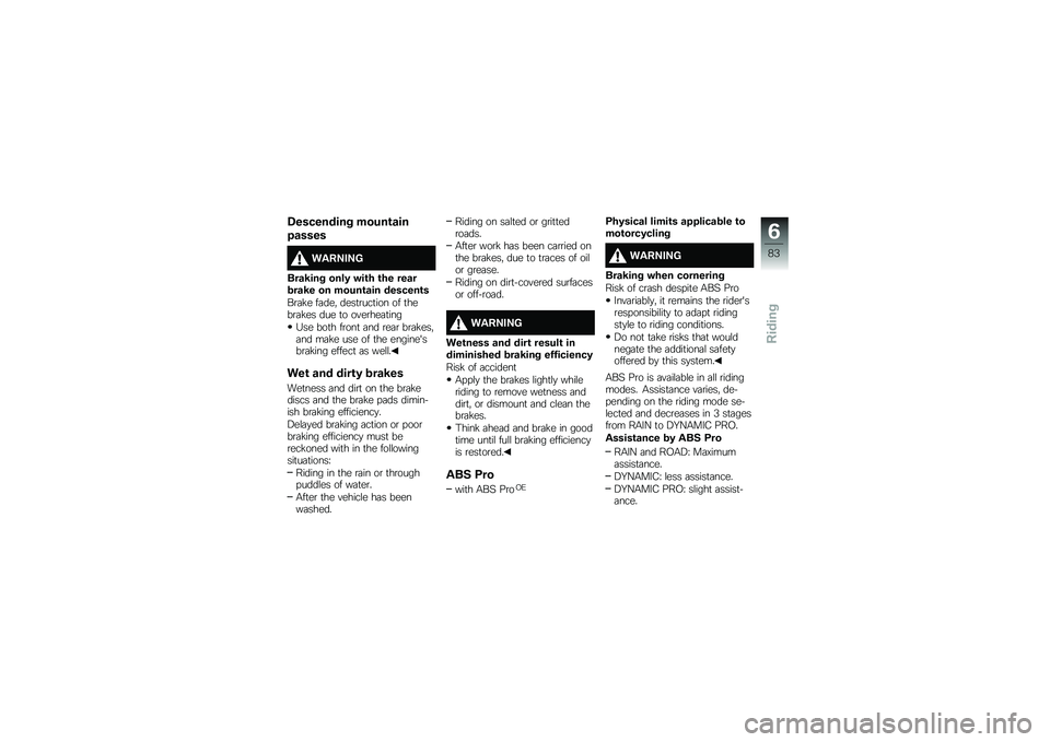 BMW MOTORRAD S 1000 XR 2017  Riders Manual (in English) �5��������� ���
�����
������
����4�0�4�
�	���+��� ����2 �"��� ��� ����
����+� �� ���
����� ��������
���	�!� ��	���" ����
���