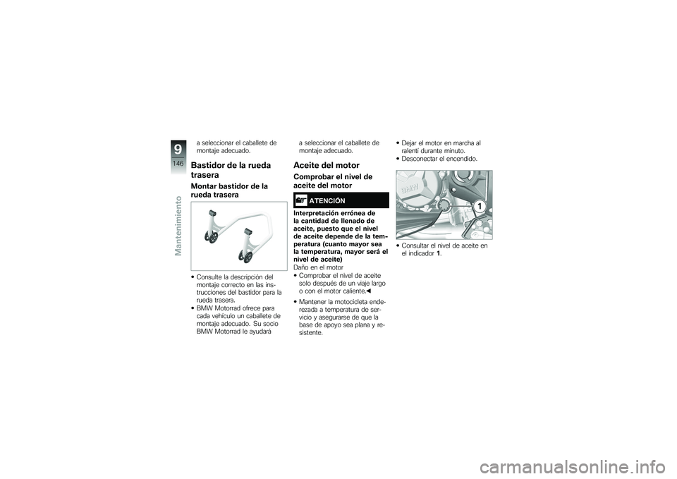 BMW MOTORRAD S 1000 XR 2017  Manual de instrucciones (in Spanish) � �����������	 �� ��������� ��
�
�����(� �����
����
��	������ �� ��	 �����	
���	����	
�
����	� �3�	������ �� ��	
�����	 ���	�