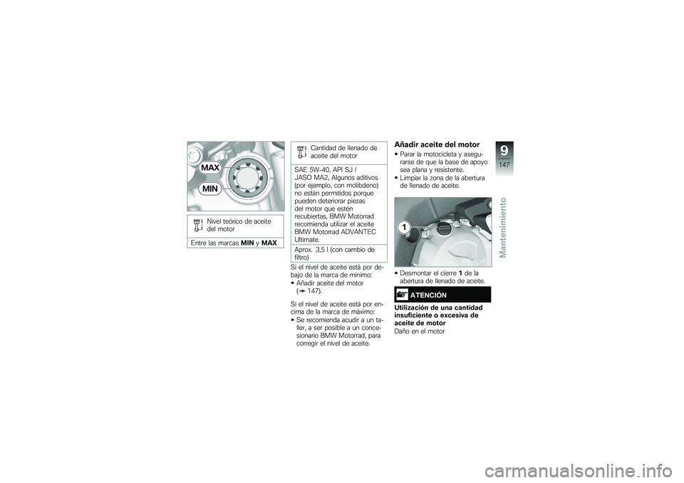 BMW MOTORRAD S 1000 XR 2017  Manual de instrucciones (in Spanish) ����� ���&�	��� �� ������
��� �
����	
�%���	� ��� �
��	���
�
��5��
��V �9������� �� ������� ��
������ ��� �
����	
�,�+�% �8���0�.�"