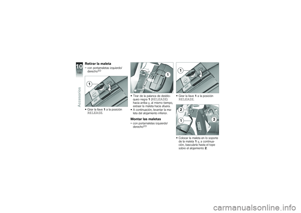 BMW MOTORRAD S 1000 XR 2017  Manual de instrucciones (in Spanish) �8�����	� ��	 ��	����	
��� ���	���
������ �� ��
���	���I
���	����
�%�B �N��	��	 �� �����
�� �� �������&�
������� � �:��	��	 �� �� �
