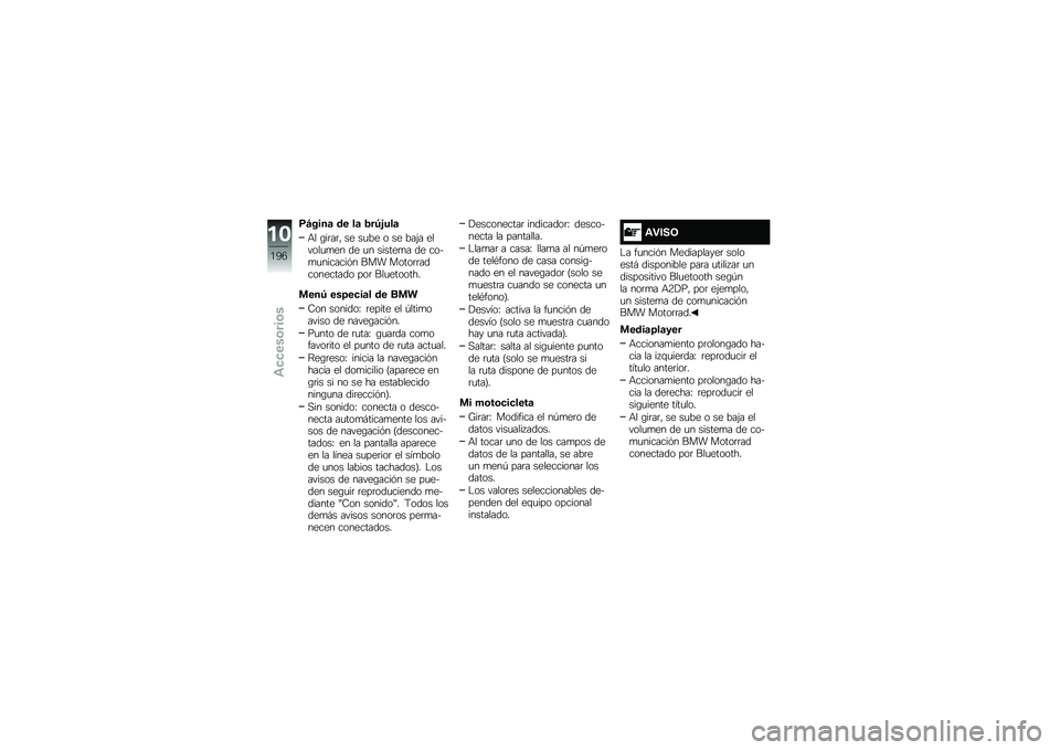 BMW MOTORRAD S 1000 XR 2017  Manual de instrucciones (in Spanish) �9�C����	 �� ��	 �3��F�&���	
�+� ���	��	�" �� ��
�� � �� ���(� ��
����
�
�� �� �
� ������
� �� ���
�
�
�������&� ��� �����	�	��
������