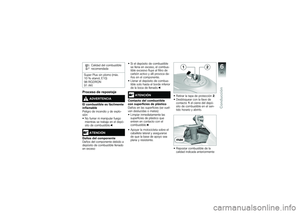 BMW MOTORRAD S 1000 XR 2017  Manual de instrucciones (in Spanish) �9������ ��� ���
��
������
�	����
������
�,�
���	 ���
� ��� ����
� �<�
�#�)�
�/�. �Q �������" �%�/�.�=
�;�1 �>�B�W�I�>�B�
�;�/ �+�E�7
�9���
��� ��