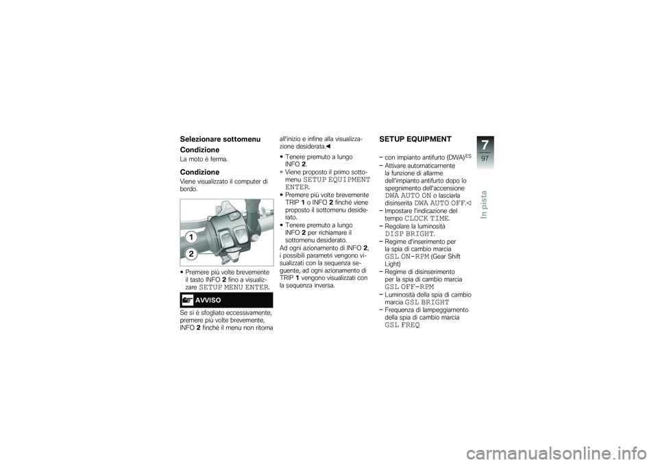 BMW MOTORRAD S 1000 XR 2017  Libretto di uso e manutenzione (in Italian) ���������
�� ���������
�*���������
�� ���	� �& ������
�*���������
�7���� ��������!�!��	� �� �
�����	�� ��
�
�����
�*����