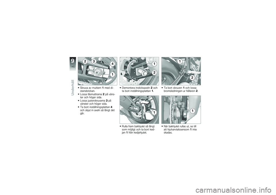 BMW MOTORRAD S 1000 XR 2017  Instruktionsbok (in Swedish) �:����� �� �������
�!���
 �
��
�
����
�"������� �#��
�
� ���
���������
��%� ����
�
��� ��� ����� �
��
�� �#��
�
� �$��
����
�����