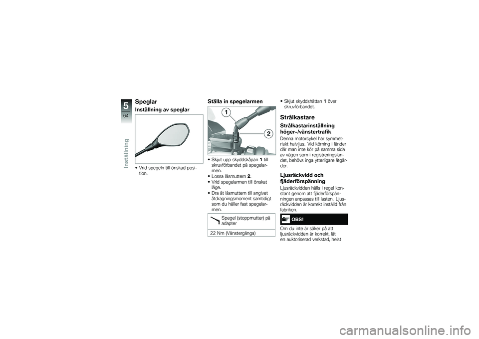 BMW MOTORRAD S 1000 XR 2017  Instruktionsbok (in Swedish) �6�?�
� ���
���������
��  ��# ��?�
� ���
�8���
 �
�%����� ���� ���
���
 �%��
��
�����
�6����� �
� ��?�
� �
����	�
� �:��$�� ��%�% �
�� �
�
�
��