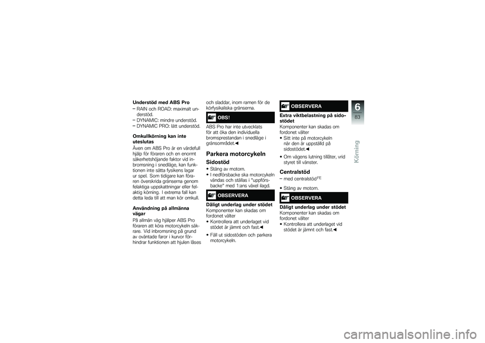BMW MOTORRAD S 1000 XR 2017  Instruktionsbok (in Swedish) �4���
����� �	�
� �"��6 �0��
�E�7�&�= ��� �E�(�7��L ���C����� ���
�
���
���
�
��F�=�7��&�@�L ����
�� ���
���
���
�
��F�=�7��&�@ �;�E�(�L ���� ���
�