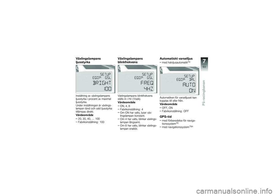 BMW MOTORRAD S 1000 XR 2017  Instruktionsbok (in Swedish) ���B��
�� ����	�?���
��3�����9���
�&��
�������� �� ���C�����
����%���
��$��
�
�� ��� � �%������ �� ���C����
��$��
�
�� ����
�5��
�