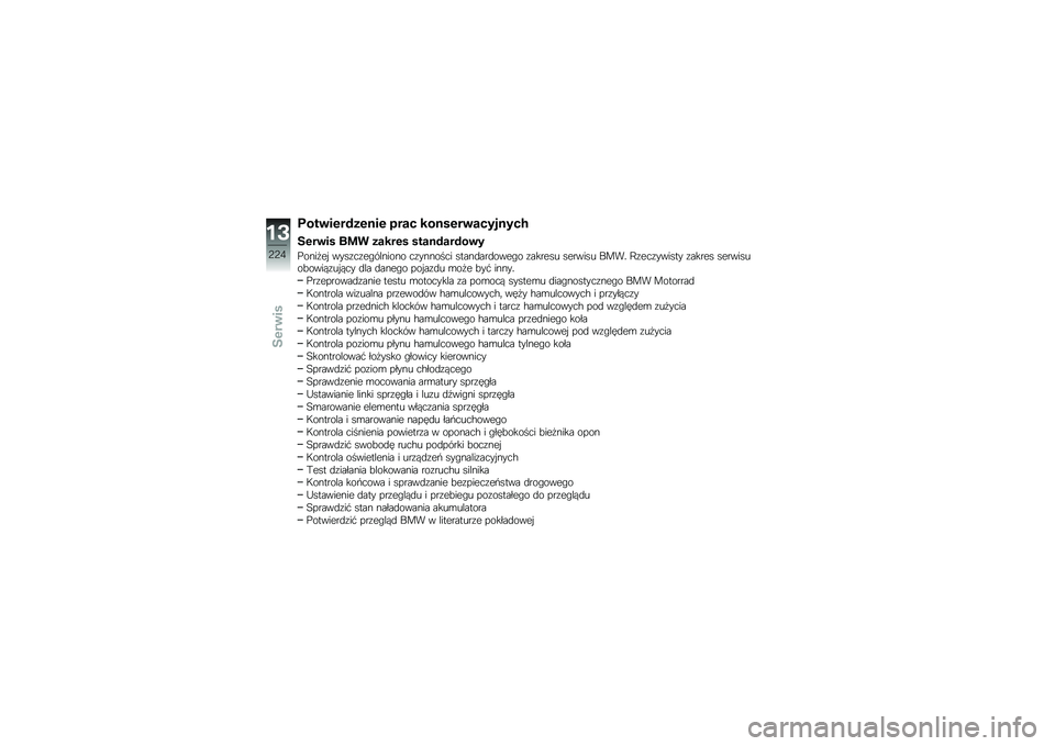 BMW MOTORRAD S 1000 XR 2017  Instrukcja obsługi (in Polish) ��������#���
�� ���� ���
���������
���.
������ �	�
� ������ ����
�#���#���
�%����
��  ��������"������� ��������� �����
�