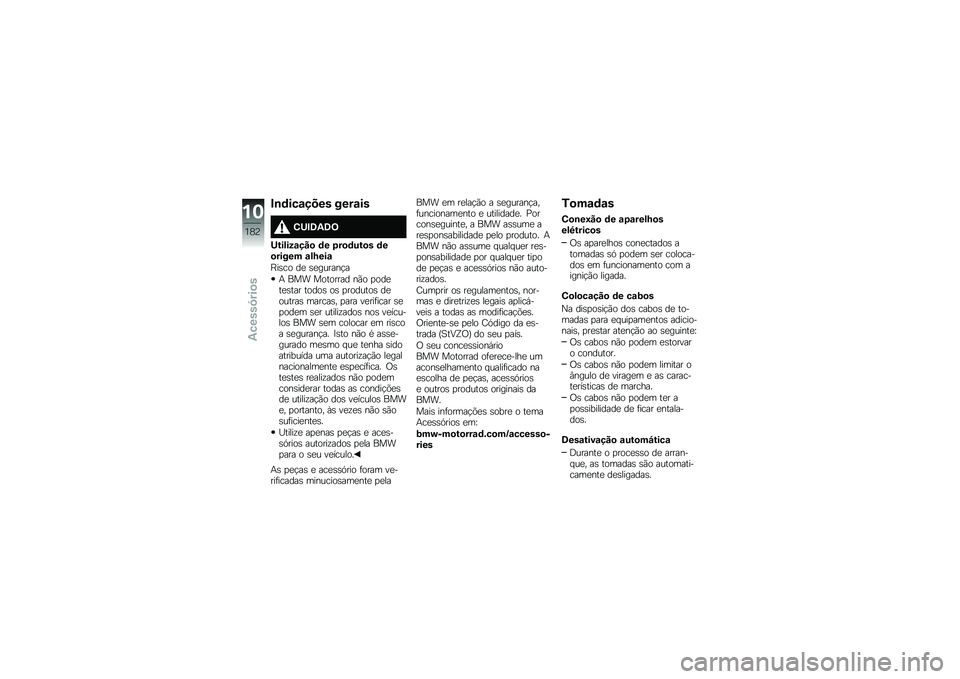 BMW MOTORRAD S 1000 XR 2017  Manual do condutor (in Portuguese) �#��	������� ������
�0�<�#�8�-�8�=
�<���������
 �	� �3��
�	���
� �	�
�
����� ���L���
�H���� ��
 ��
������!� �+ ��� �������� ��(� �
���
