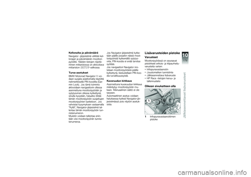 BMW MOTORRAD S 1000 XR 2017  Käsikirja (in Finnish) �#����	�&�
���
 ��
 �(�����%����
�:����?���� �������	����� �������� ����
������� �� ����������� ���������
��������� �: