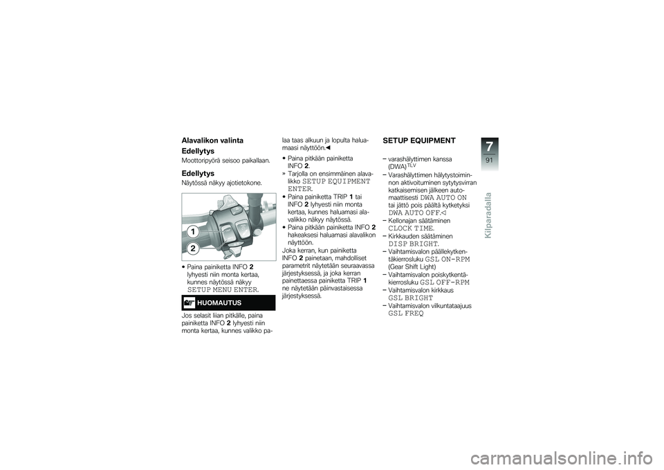 BMW MOTORRAD S 1000 XR 2017  Käsikirja (in Finnish) ���
��
����	�& ��
���&��

�8�)�������
�
������������ �	���	�� �����������
�8�)�������
�:�����	�	� ����� �������������
�$���