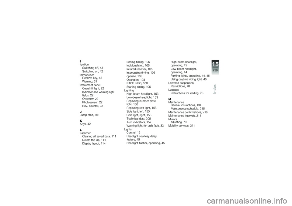 BMW MOTORRAD S 1000 XR 2018  Riders Manual (in English) �0�����
����<���
����� ����" �(�=
�<���
����� ���" �(�,
�������\f����\b�����\b�� �!��
�" �(�=
��	�\b�����" �=�
����
�\b�����
 � �	���\f�3��	�\