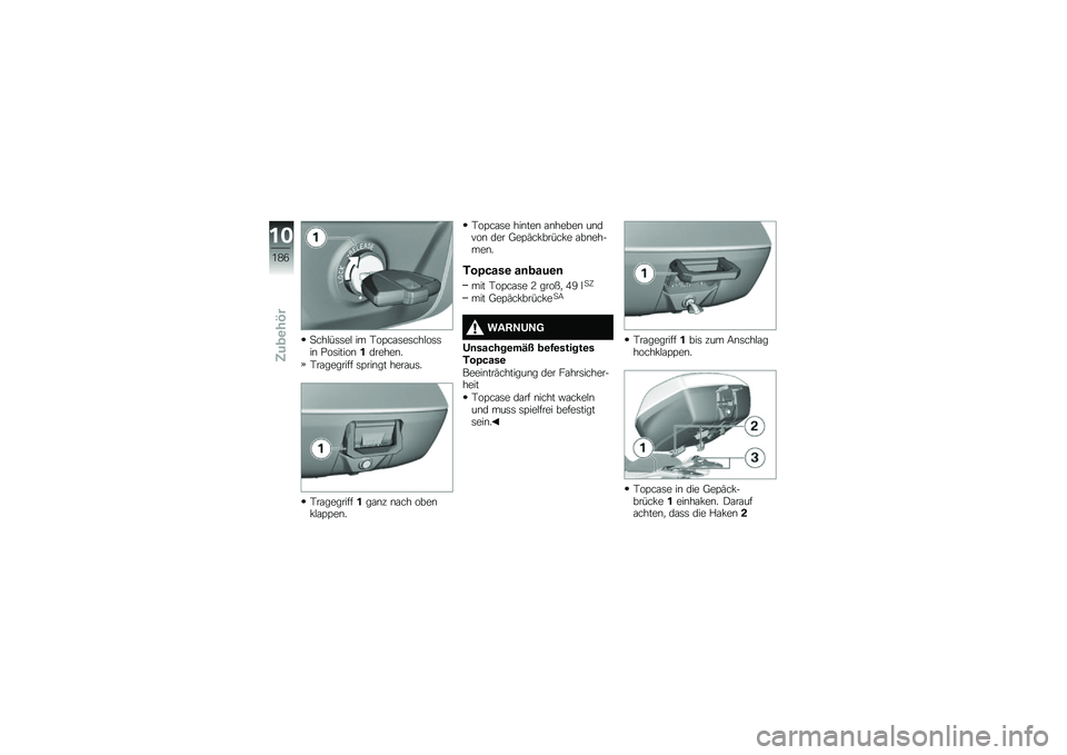 BMW MOTORRAD S 1000 XR 2018  Betriebsanleitung (in German) �
���$��	�	��$ �� �,��>��\f�	��	���$��	�	��\b �*��	�����\b�������\b�
�,��\f������� �	�>���\b�� ����\f��	�
�,��\f����������\f�\b� �\b�\f�� ����