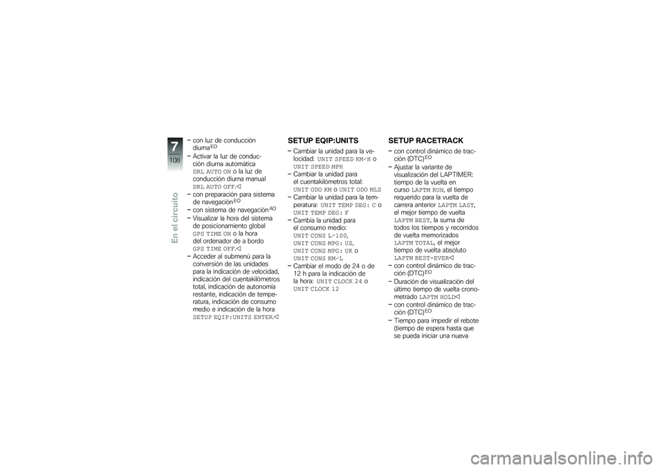 BMW MOTORRAD S 1000 XR 2018  Manual de instrucciones (in Spanish) ��� ��
�  �� �����
����&����
�	���%�B
�+������	 �� ��
�  �� �����
�����&� ���
�	�� ��
���
�#�������
 ���� ��� �� ��
�  �������
����