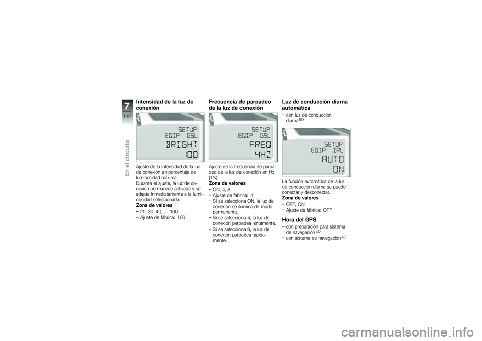 BMW MOTORRAD S 1000 XR 2018  Manual de instrucciones (in Spanish) ���������	� �� ��	 ���4 ��
�
�\b���1��)�
�+�(�
��� �� �� ���������� �� �� ��
� �� �����)��&� �� ���	������(� ����
�
�������� �
�#