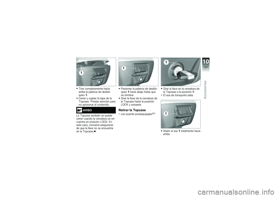 BMW MOTORRAD S 1000 XR 2018  Manual de instrucciones (in Spanish) �;��	��	 ���
������
���� �������	�	��� �� ������� �� ��������\f�
����
�9��	�	��	 � ��
�(����	 �� ���� �� ���;������� ��	�����	 