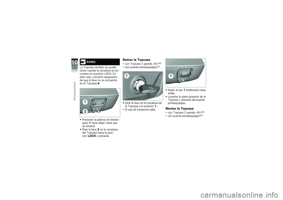 BMW MOTORRAD S 1000 XR 2018  Manual de instrucciones (in Spanish) �\f�"���7
�$� �;������ ���
���*� �� ��
������	�	��	 ��
���� �� ���	�	���
�	� �� �����
����	� �� �������&� �$�B�9�E� �%����� �����" ���