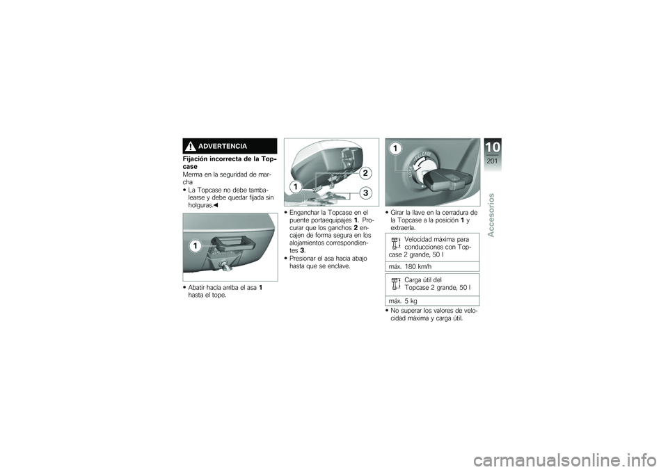 BMW MOTORRAD S 1000 XR 2018  Manual de instrucciones (in Spanish) �\f�0�"�+�8�-�+�5�(��\f
�>��%�	�
��)� ���
�\b����
��	 �� ��	 �-�\b�=��
�	��
���	�
� �� �� ���\b�
�	���� �� �
��	����
�$� �;������ �� ���� ���
����