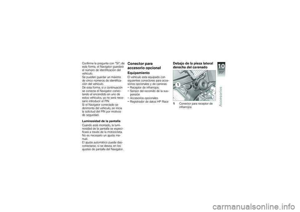 BMW MOTORRAD S 1000 XR 2018  Manual de instrucciones (in Spanish) �9�����	�
� �� ��	��\b�
��� ��� �N�,��N�O ������ ���	�
��" �� �����\b����	 �\b�
��	���	�#�� ��-�
��	� �� �������������&� ���������
��