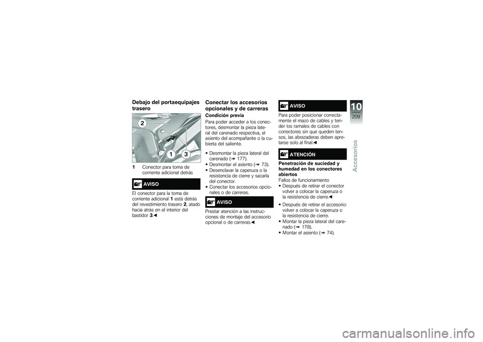 BMW MOTORRAD S 1000 XR 2018  Manual de instrucciones (in Spanish) �0��3�	�%�\b ��� �=�\b���	��<���=�	�%��
���	����\b
��9�������	 ���	� ���
� �����	�	����� ��������� ����	�#�
�\f�"���7
�%� ��������	 ���	�