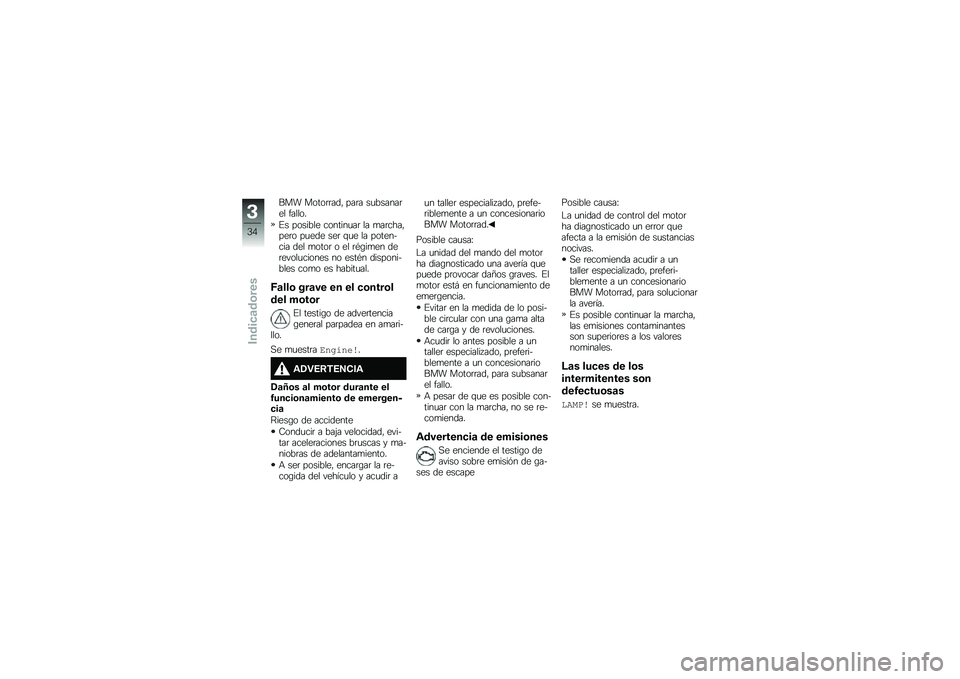 BMW MOTORRAD S 1000 XR 2018  Manual de instrucciones (in Spanish) ��� �����	�	���" ���	� ��
������	�� ������
�%� ������� �������
��	 �� �
��	����"���	� ��
��� ���	 �\f�
� �� ��������� ��� �
���