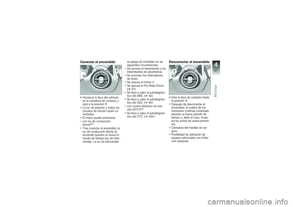 BMW MOTORRAD S 1000 XR 2018  Manual de instrucciones (in Spanish) �(�\b���
��	� �� ���
������\b
�:���	���
���	 �� ����� ��� ������
���� �� ���	�	���
�	� �� �������� ��\b��	��	 � �� �������&���
�$�
