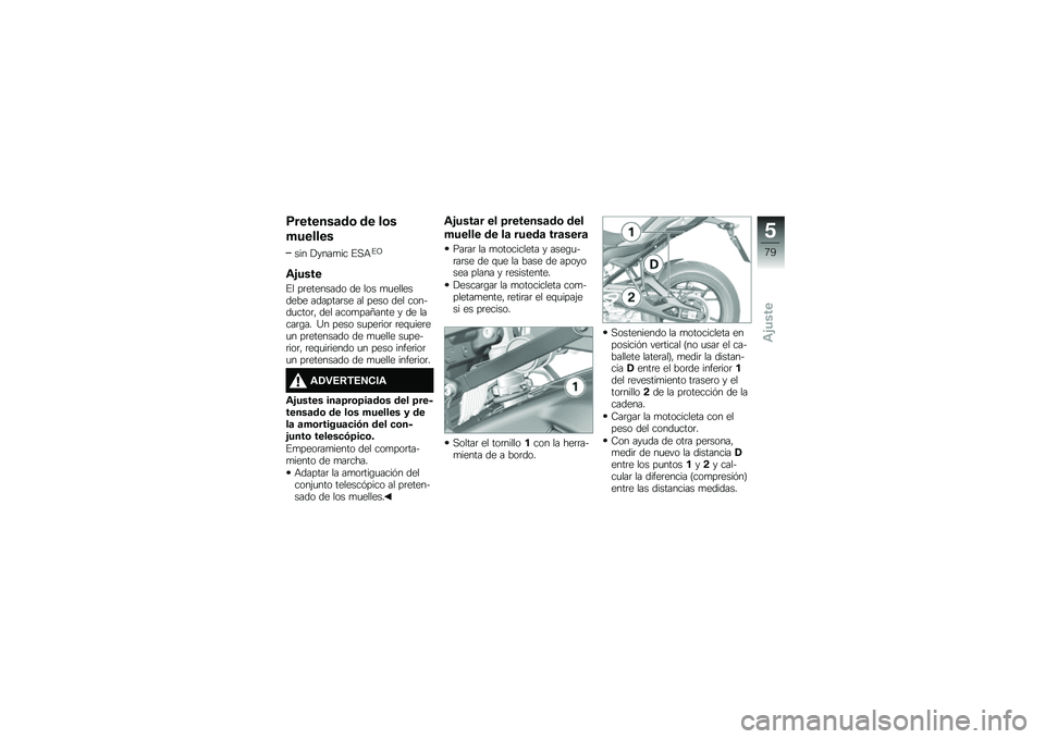BMW MOTORRAD S 1000 XR 2018  Manual de instrucciones (in Spanish) �9�������	��\b �� ��\b�
�������
��� �!����
�� �%�,�+�%�B
�\f�%����
�%� ��	�������� �� ��� �
�
��������� �������	�� �� ���� ��� �