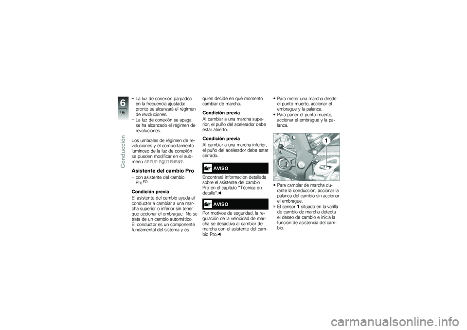 BMW MOTORRAD S 1000 XR 2018  Manual de instrucciones (in Spanish) �$� ��
�  �� �����)��&� ���	������� �� ��	���
����� ��(�
������I��	���� �� ������ ��	�# �� �	�*�\b��
���� �	�����
�������
�$� ��
�  