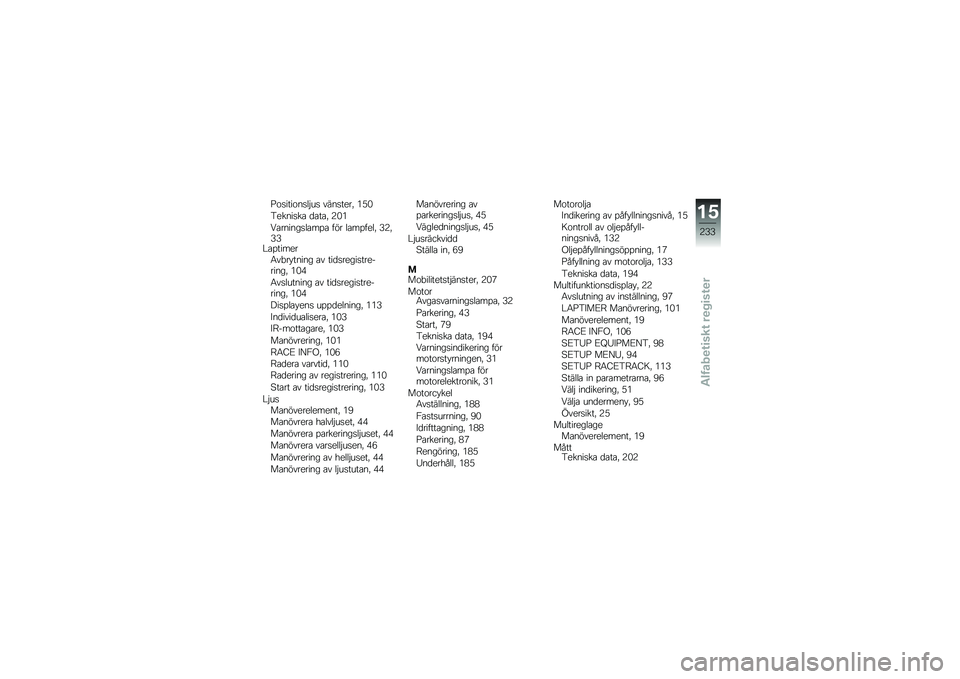 BMW MOTORRAD S 1000 XR 2018  Instruktionsbok (in Swedish) �C�\f�
����\f��
��$��
 ����
����! �*�0�)
�5�����
��\b �
�\b��\b�! �/�)�*
�:�\b������
��\b��%�\b ��� ��\b��%����! �F�/�!�F�F�#�\b�%������6��"�� ����� �\b� 