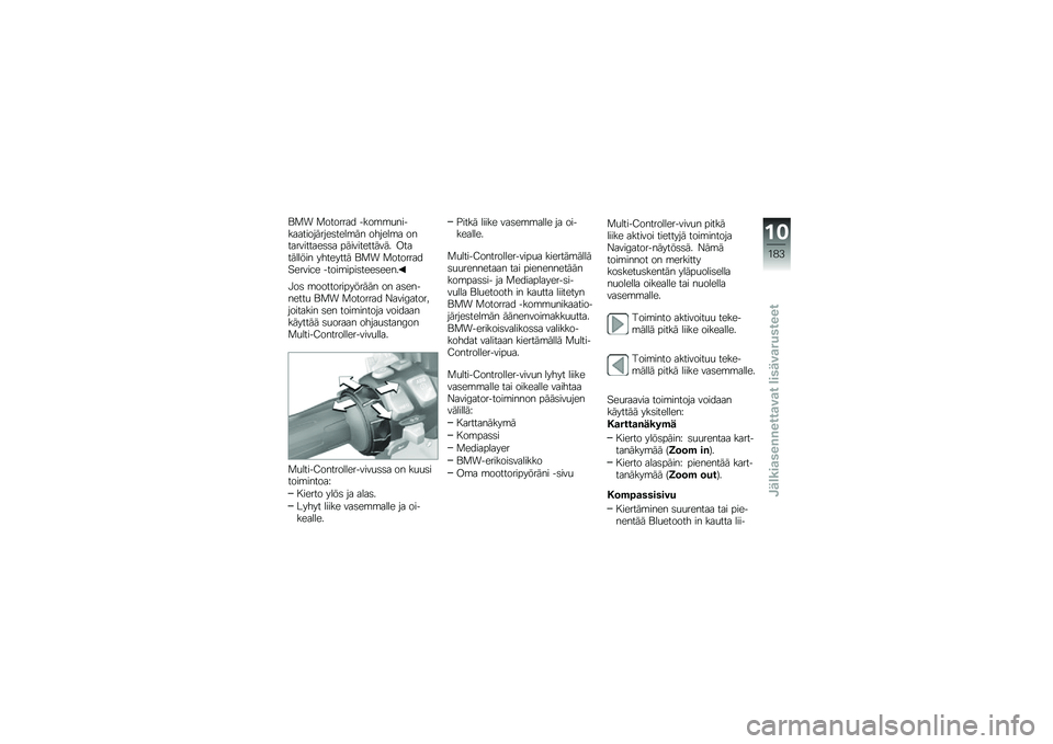 BMW MOTORRAD S 1000 XR 2018  Käsikirja (in Finnish) �\f�
� �
������� �$���\b�\b�
���������������	����\b�� ������\b� ������������	�	� ������������� ���������� �������� �\f�
�