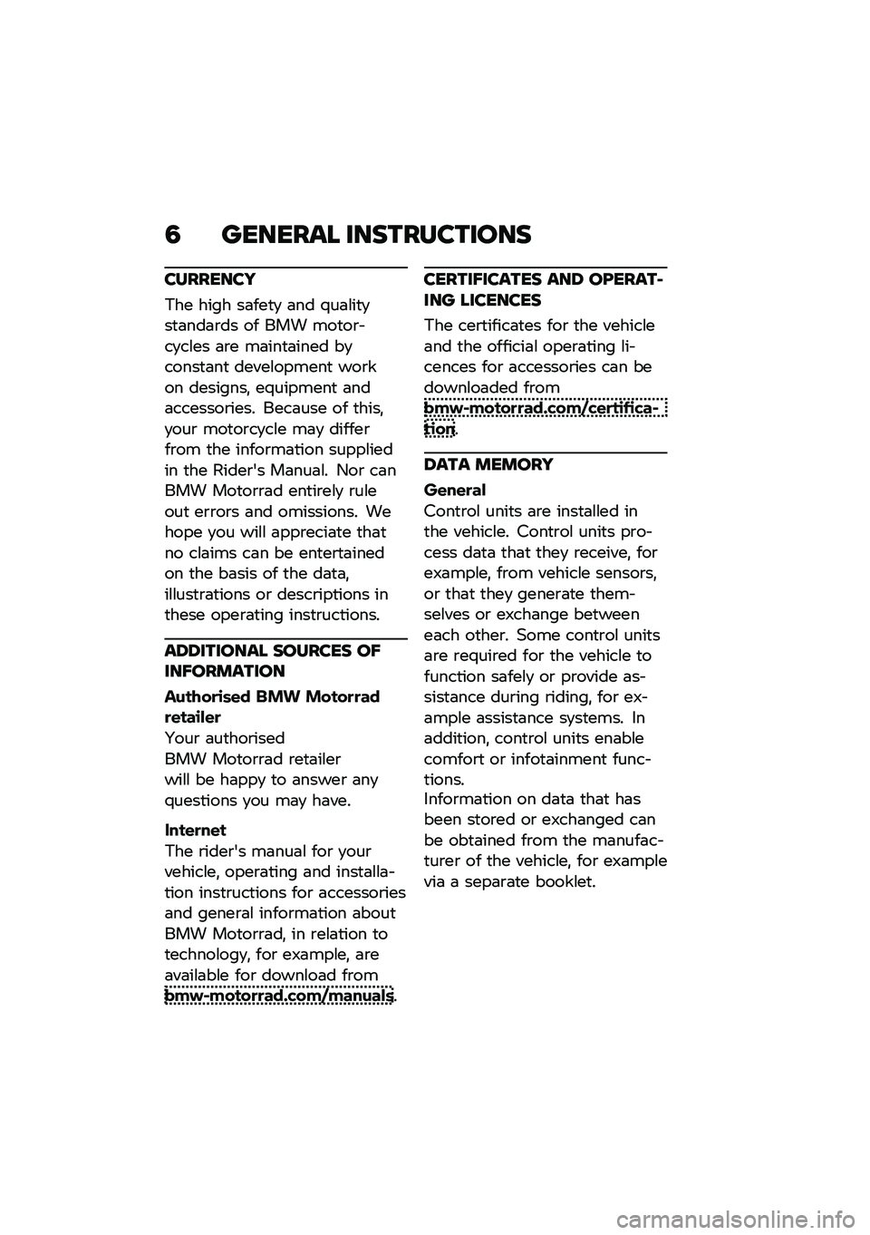 BMW MOTORRAD M 1000 RR 2021  Riders Manual (in English) �5 ������� ������������
��������
��� ���� ��	���
�
 �	�� �$��	�\f��
�
��
�	���	�\b�� �� ��� ���
��\b� ��
��\f�� �	�\b� ��	���
�	���� �