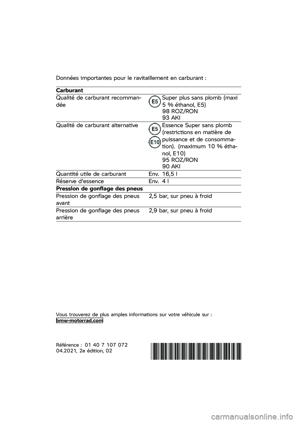 BMW MOTORRAD M 1000 RR 2021  Livret de bord (in French) �=����\f�� ����������� ���
� �\b� ��������\b�\b����� �� ����<�
���� �>
���������\b
�?�
��\b���\f �� ����<�
���� �����������\f��*