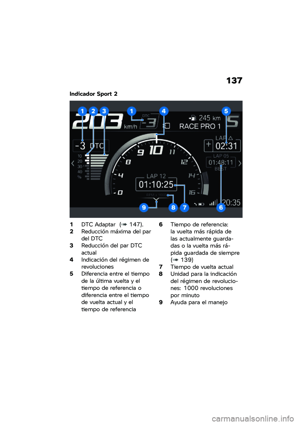 BMW MOTORRAD M 1000 RR 2021  Manual de instrucciones (in Spanish) �
�D�<
��������� �1�(���	 �4
�2�!�6�7 �+������	 �8�C�I�P�9��4�4���
����� �
�#�)��
� ��� ���	��� �!�6�7�6�4���
����� ��� ���	 �!�6�7����
���8�3����