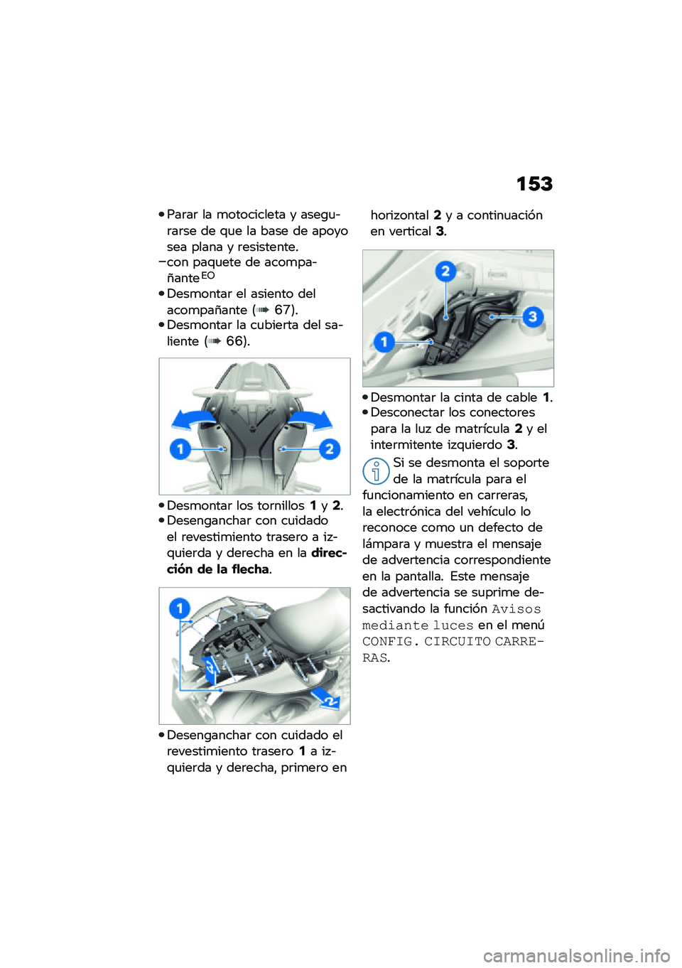 BMW MOTORRAD M 1000 RR 2021  Manual de instrucciones (in Spanish) �
�/�D
���	��	 �� �
���������� � ����\b�
�&�	��	�� �� �\f�
� �� ���� �� �������� ����� � �	������������� ���\f�
��� �� ����
���&