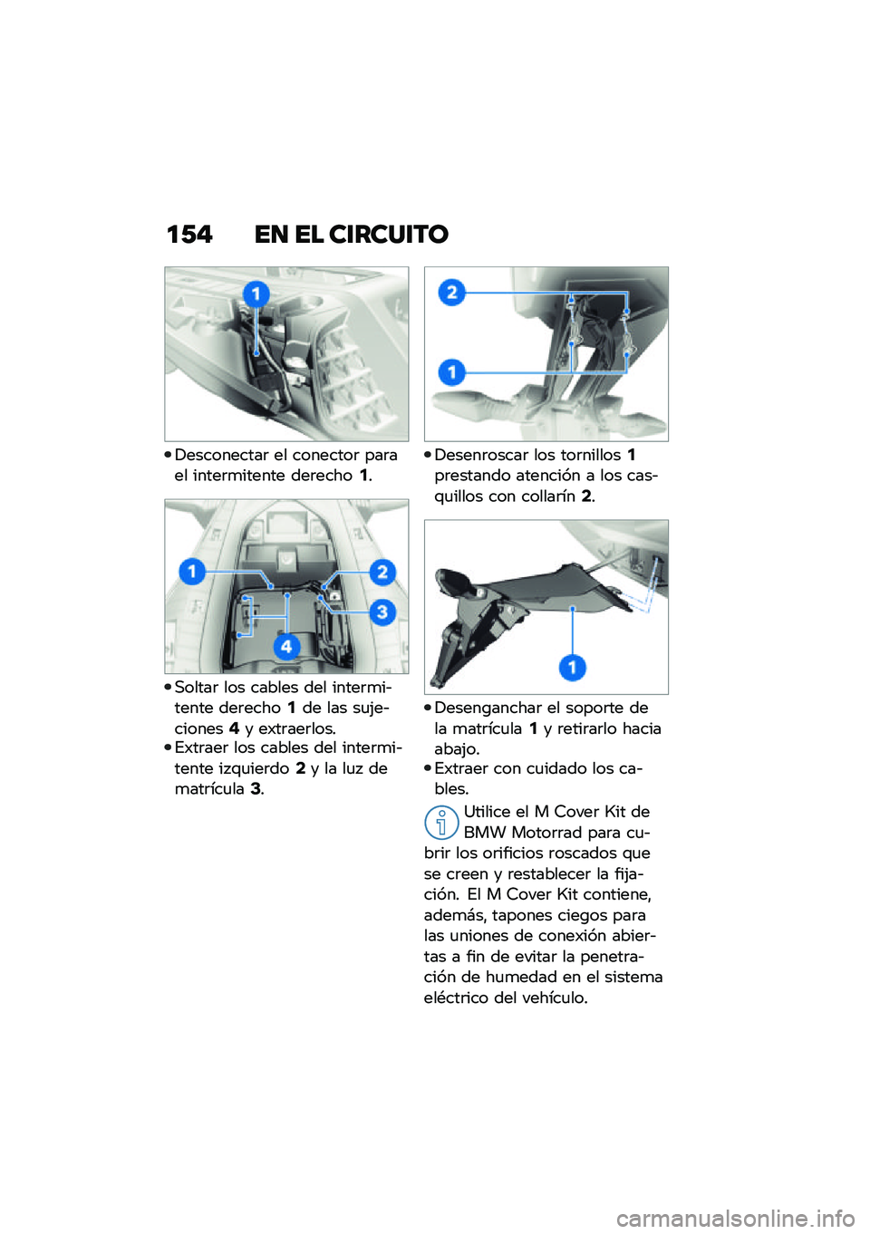 BMW MOTORRAD M 1000 RR 2021  Manual de instrucciones (in Spanish) �
�/�" ��
 �� ��\f����\f��
�!����������	 �� ��������	 ���	��� �����	�
������ ���	�����2�
�,�����	 ��� ������ ��� �����	�
��&���