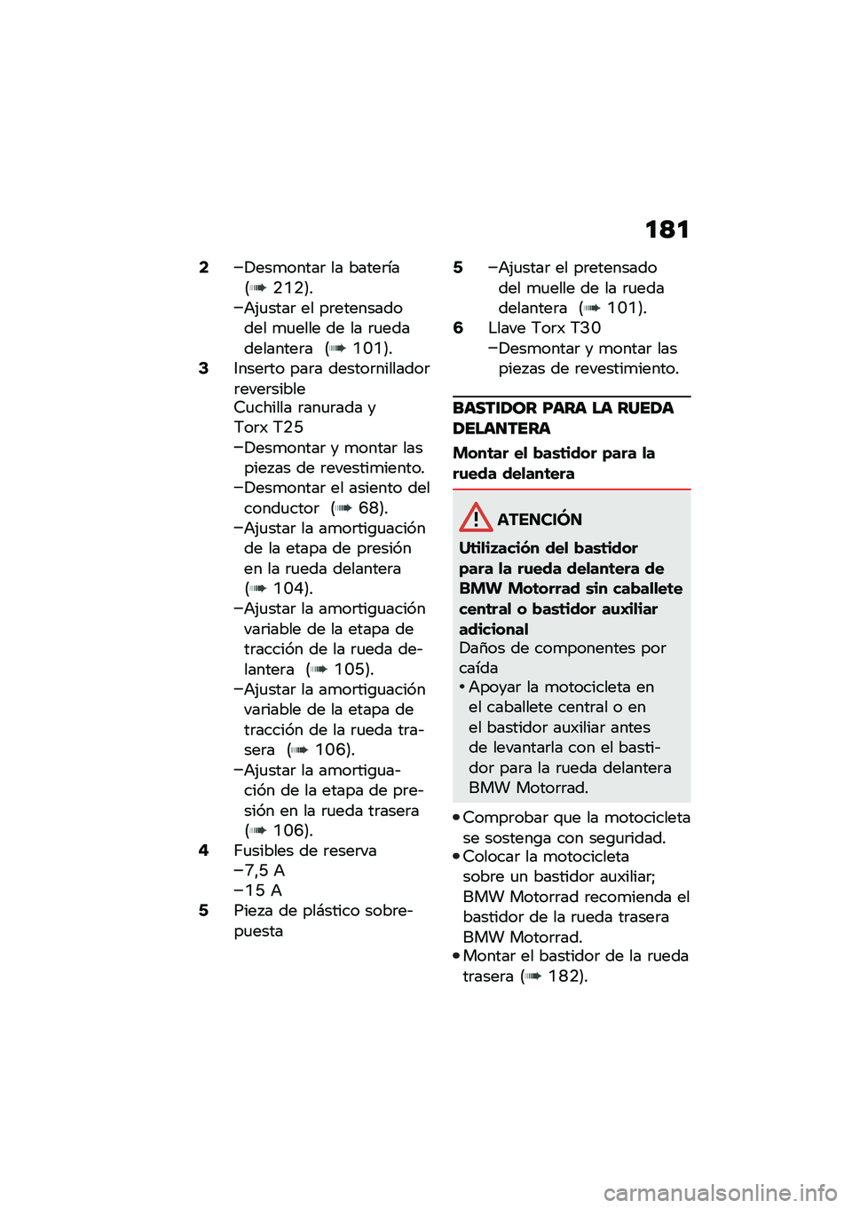 BMW MOTORRAD M 1000 RR 2021  Manual de instrucciones (in Spanish) �
�>�

�4�!���
�����	 �� �����	���8�.�C�.�9��+�(�
����	 �� ��	����������� �
�
���� �� �� �	�
�����������	� �8�C�E�C�9��6�3����	�� ���	� ��