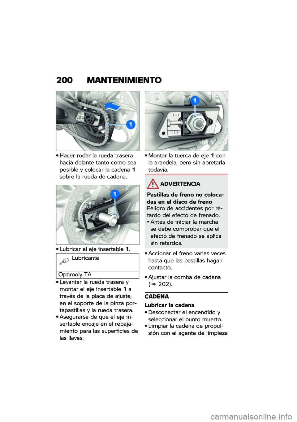BMW MOTORRAD M 1000 RR 2021  Manual de instrucciones (in Spanish) ��\b�\b ���
���
�\f��\f��
��
�S����	 �	����	 �� �	�
��� ��	����	������ ������� ����� ���
� ���������� � �������	 �� �������2���