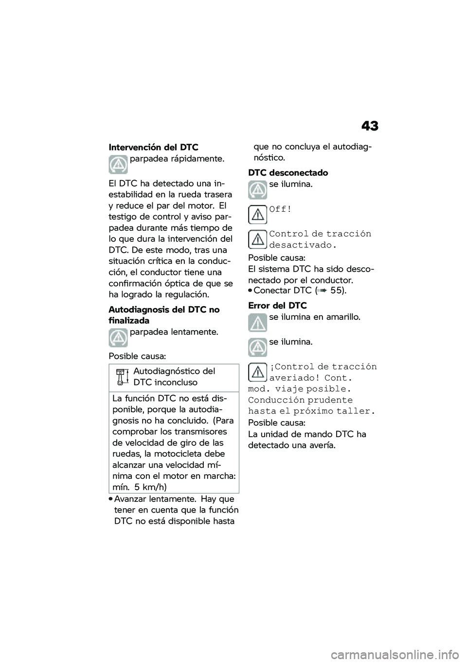 BMW MOTORRAD M 1000 RR 2021  Manual de instrucciones (in Spanish) �"�D
���	���,������ ���
 ���
���	����� �	�#�����
�����
�%� �!�6�7 �� ��������� �
�� ���&����������� �� �� �	�
��� ��	����	�� �	�