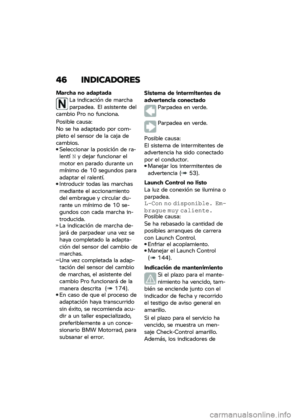 BMW MOTORRAD M 1000 RR 2021  Manual de instrucciones (in Spanish) �"�4 �\f�
�1�\f���1����
�����-� �� ����(�	���
�$� ���������� �� �
��	������	������ �%� ��������� ������
��� ��	� �� ��
�������