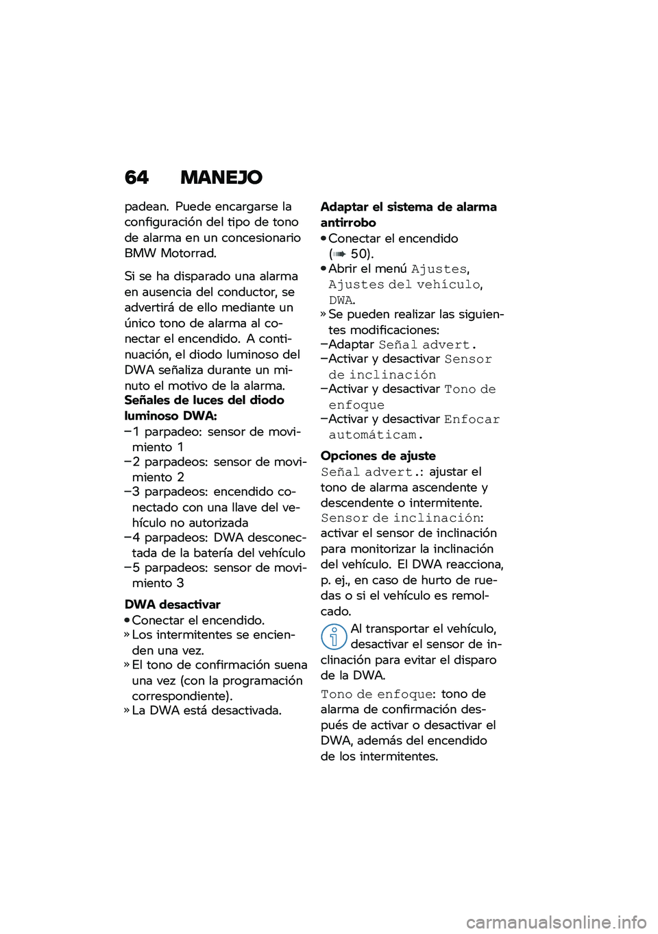 BMW MOTORRAD M 1000 RR 2021  Manual de instrucciones (in Spanish) �4�" ���
��H�
������� ��
��� �����	�\b��	�� ��������\b�
�	����� ��� ���� �� ������ ����	�
� �� �
� �����������	����� �����	�	