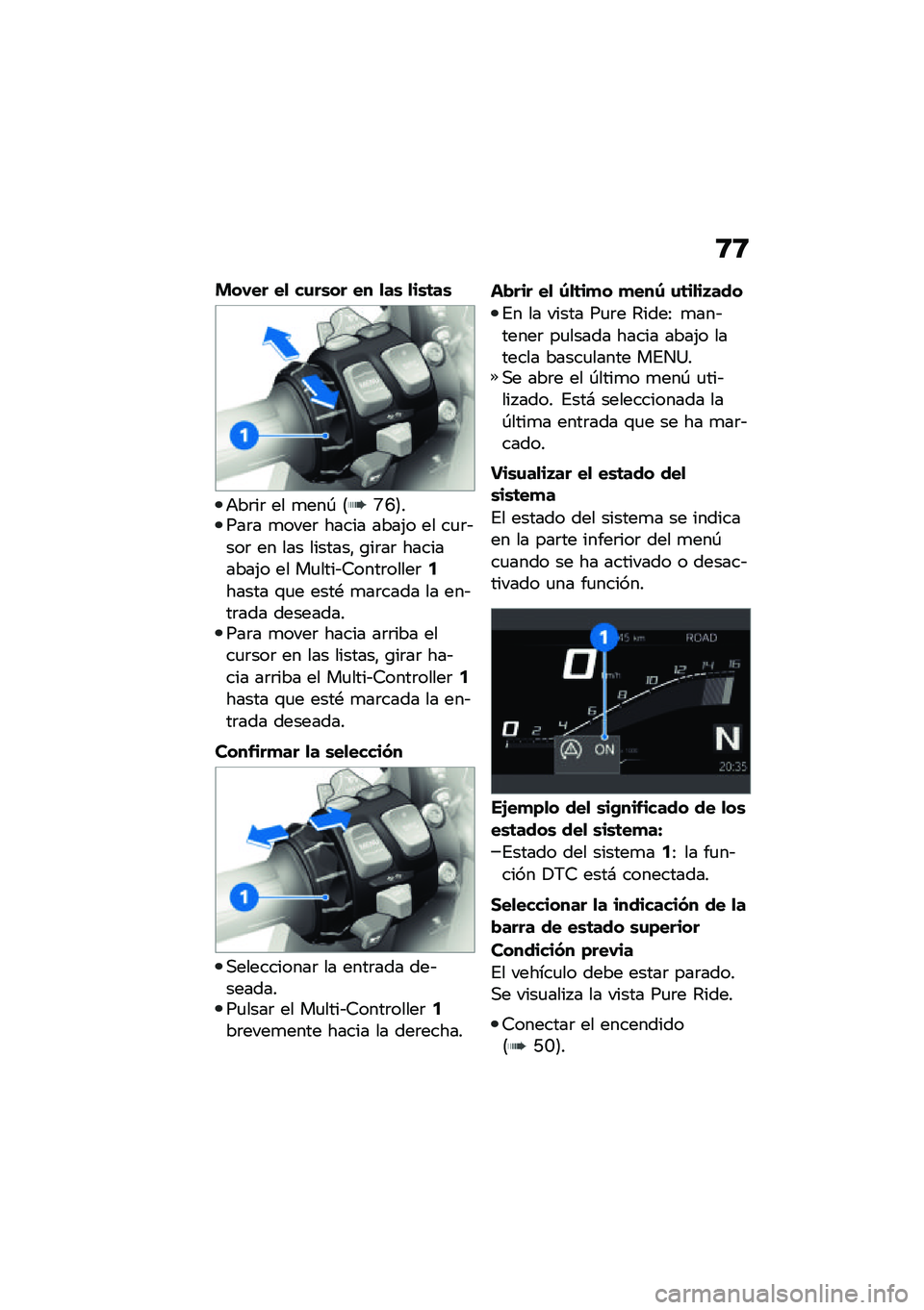 BMW MOTORRAD M 1000 RR 2021  Manual de instrucciones (in Spanish) �<�<
���,�� ��
 ��\f��\b�� �� �
��\b �
��\b�	��\b
�+��	��	 �� �
���- �8�P�K�9����	� �
����	 ����� ����(� �� ��
�	�&���	 �� ��� �������" �\b��	��	 