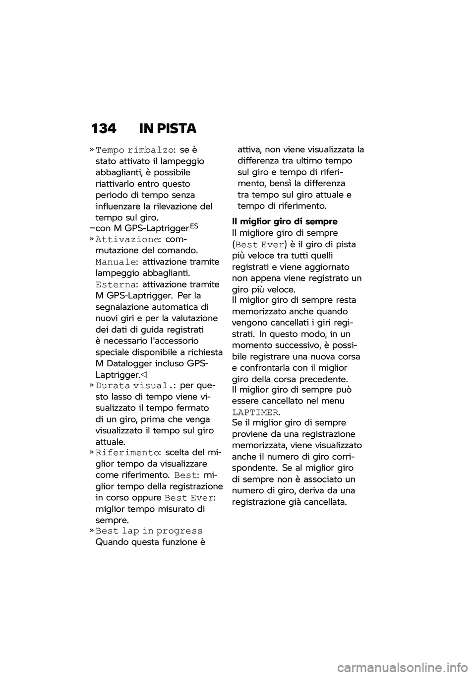 BMW MOTORRAD M 1000 RR 2021  Libretto di uso e manutenzione (in Italian) �\f�A�" �� �9����
����� ��\f������� �� ���
�	�
� �	�
�
���	�
� ��\f �\f�	�
�������	�"�"�	��\f��	��
��% � ������"��\f��\b��	�
�
���	�\b�\f� ���
�\b�