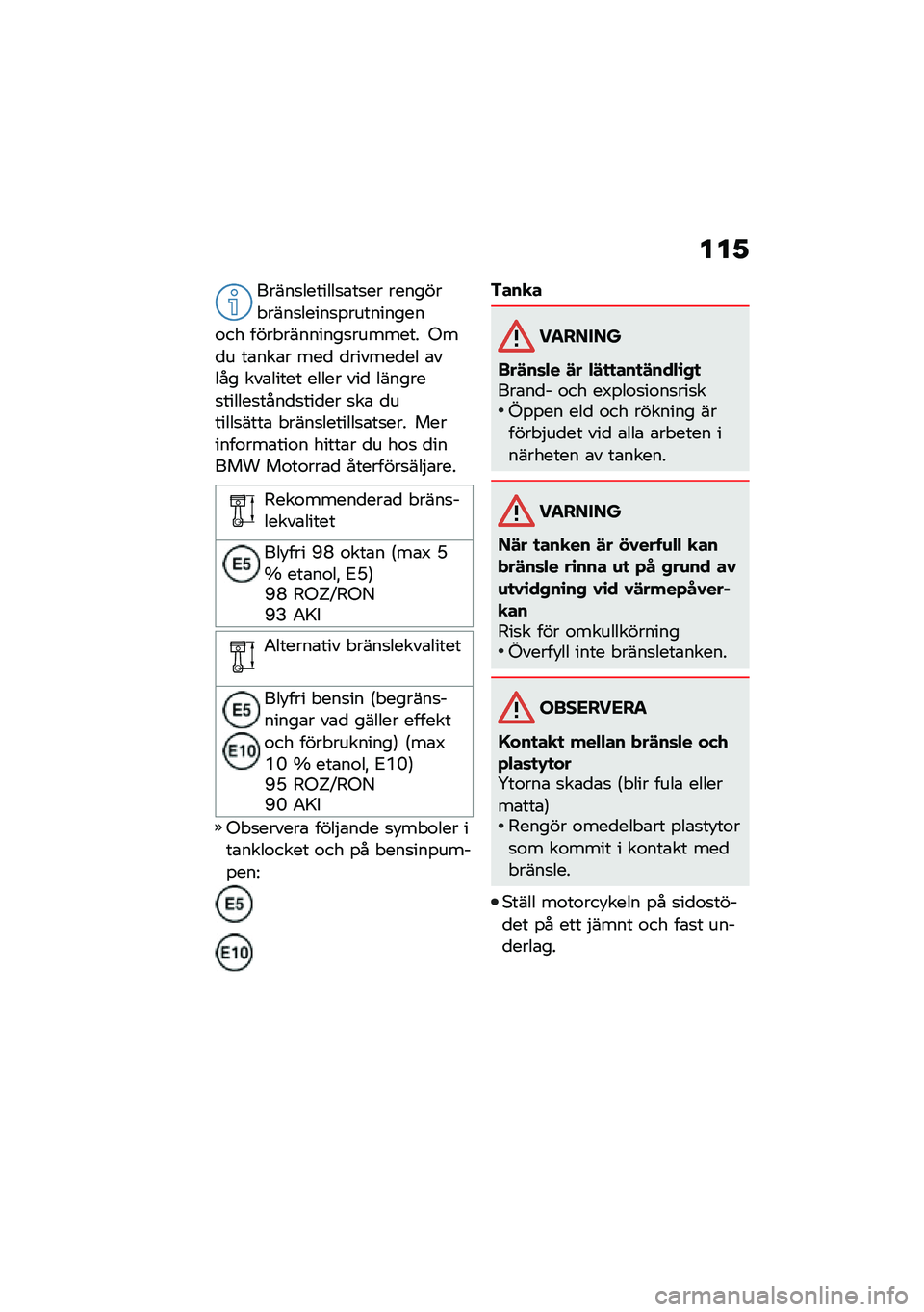 BMW MOTORRAD M 1000 RR 2021  Instruktionsbok (in Swedish) ���1
�����
�������
�\b��
�� ������� ����
�����
�%����������\f�� ���� ��������
������� �(��
� ��\b���\b� ���
 �
������
�� �\b���