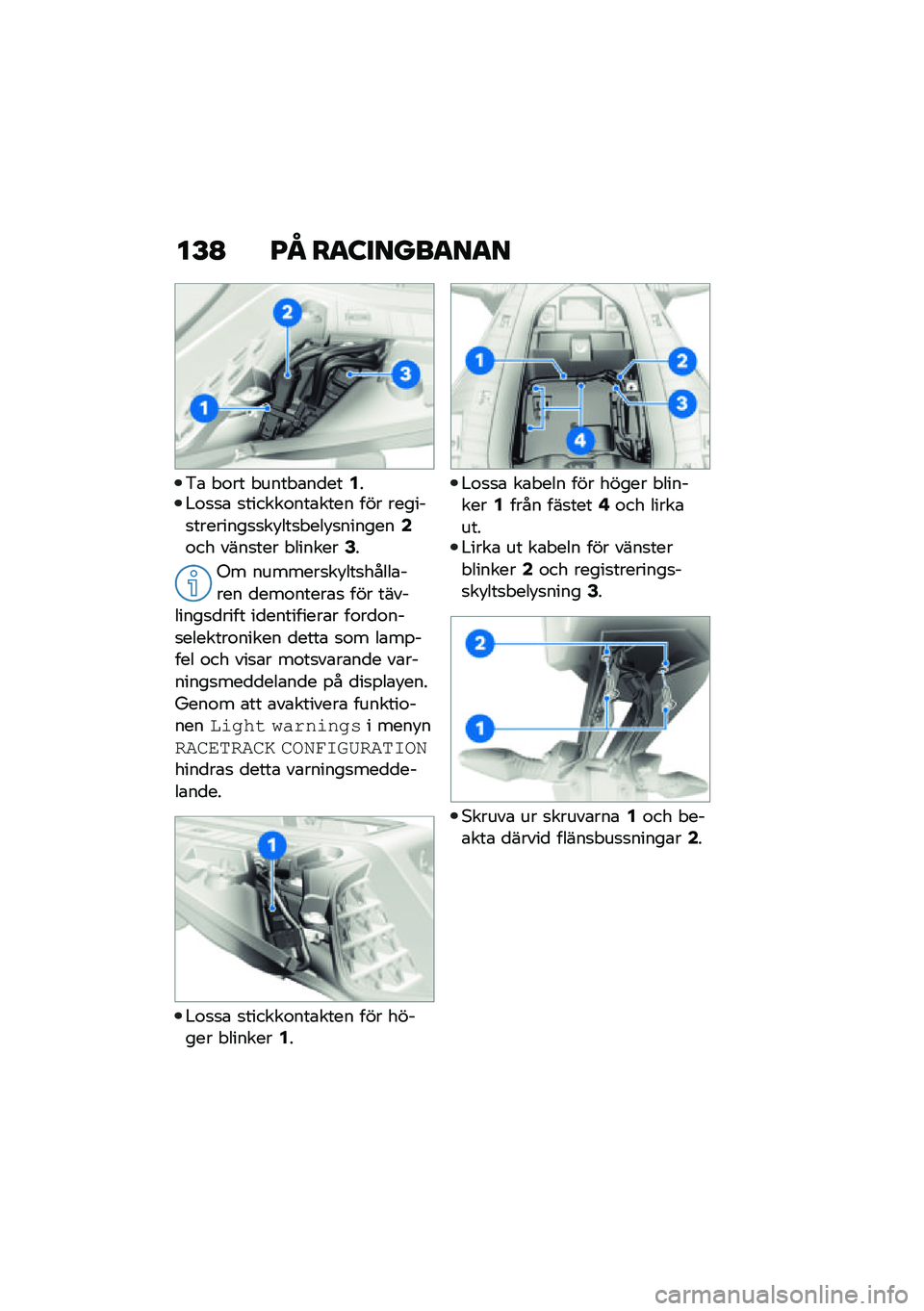 BMW MOTORRAD M 1000 RR 2021  Instruktionsbok (in Swedish) ��E�A �G�M ��
�:�����
��
�
�&�\b � �\f�� � ���� �\b��
���2��#�\f�
�
�\b �
������\f���\b���� ��� ������
��������
�
��!���
� ���!�
�������4�\f�� �