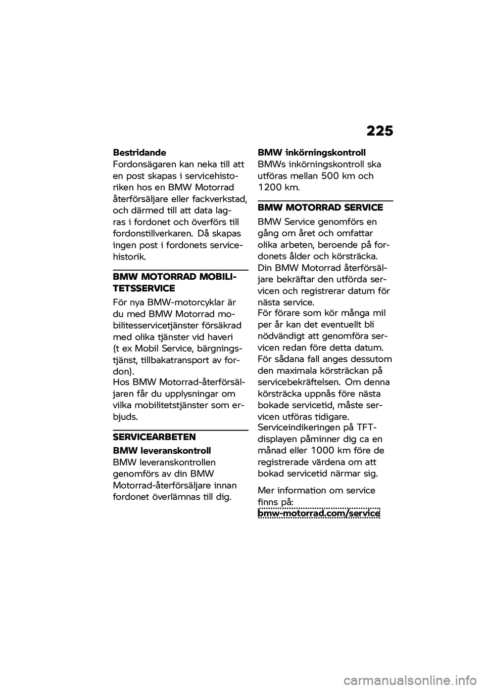 BMW MOTORRAD M 1000 RR 2021  Instruktionsbok (in Swedish) ���1
���	�
��\b�����
�.�\f��
�\f��
���\b��� ��\b� ����\b ���� �\b���� �%�\f�
� �
��\b�%�\b�
 � �
���������
��\f������ ��\f�
 �� ��� ��\f��\f��